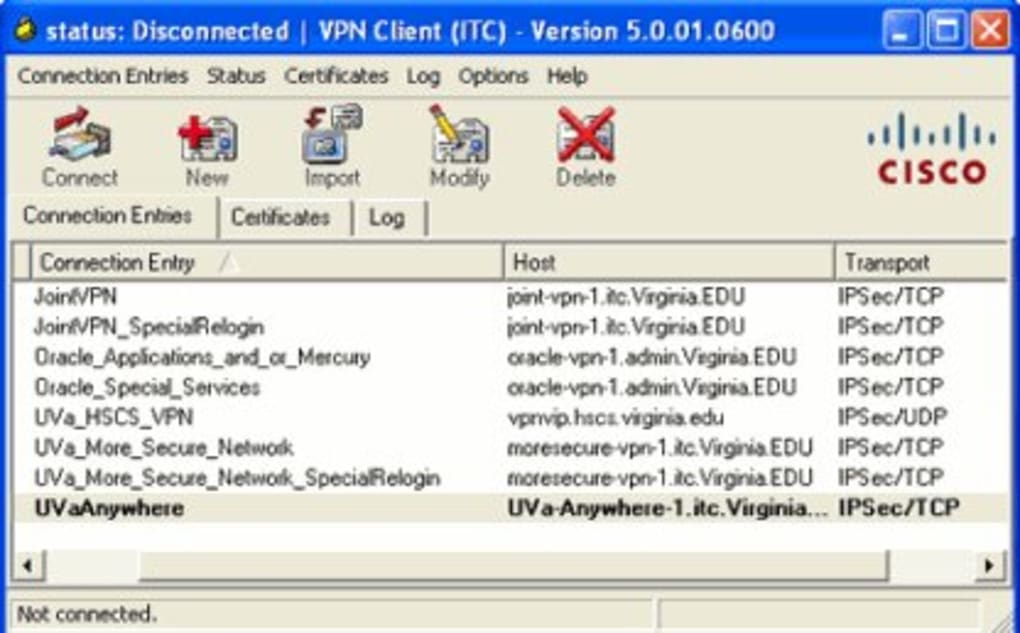 vpn client configuration for mac